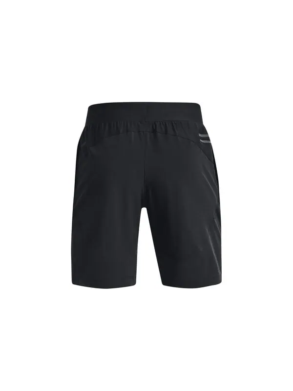 Шорты unstoppable hybrid shorts 'black' Under Armour — изображение 2 из 4, черный