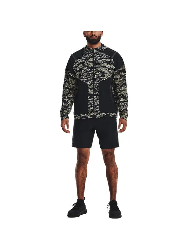 Шорты unstoppable hybrid shorts 'black' Under Armour — изображение 3 из 4, черный