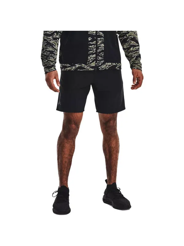 Шорты unstoppable hybrid shorts 'black' Under Armour — изображение 4 из 4, черный
