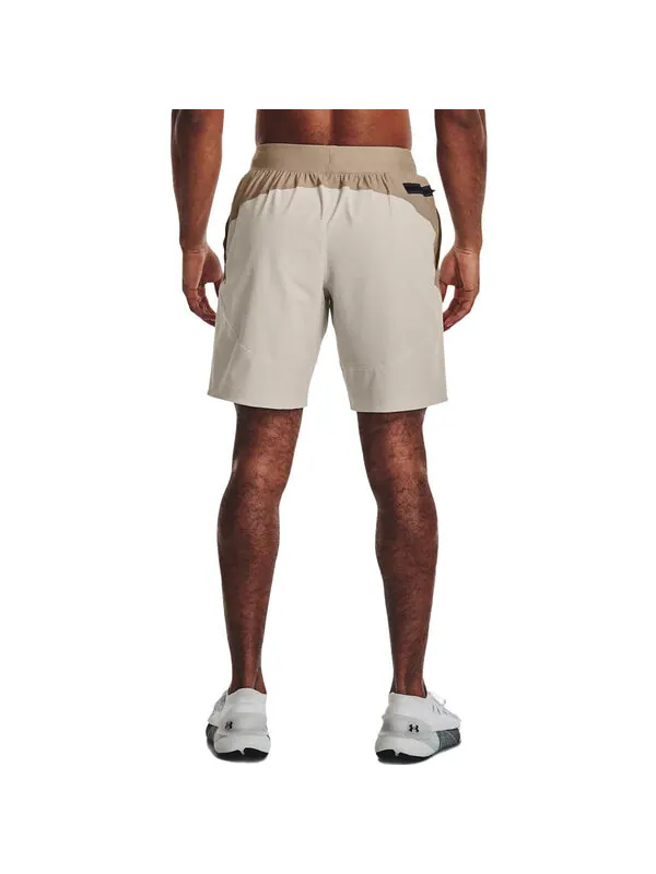 Шорты unstoppable hybrid shorts 'light brown beige' Under Armour — изображение 4 из 4