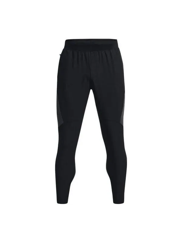 Брюки unstoppable hybrid pants 'black' Under Armour — изображение 1 из 4, черный