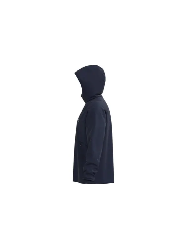 Куртка rush fleece full zip hoodie jacket 'blue' Under Armour — изображение 3 из 4, синий