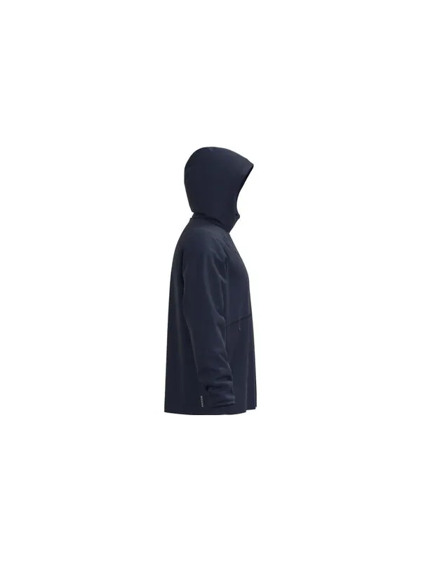 Куртка rush fleece full zip hoodie jacket 'blue' Under Armour — изображение 4 из 4, синий