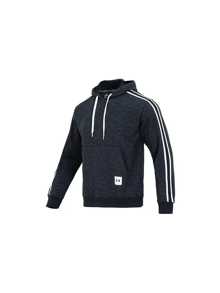 Худи Under Armour UA Essential Fleece Heritage — изображение 1 из 5, черный