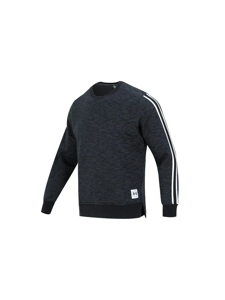Свитшот Under Armour UA Essential Fleece Heritage — изображение 2 из 6, темный серый