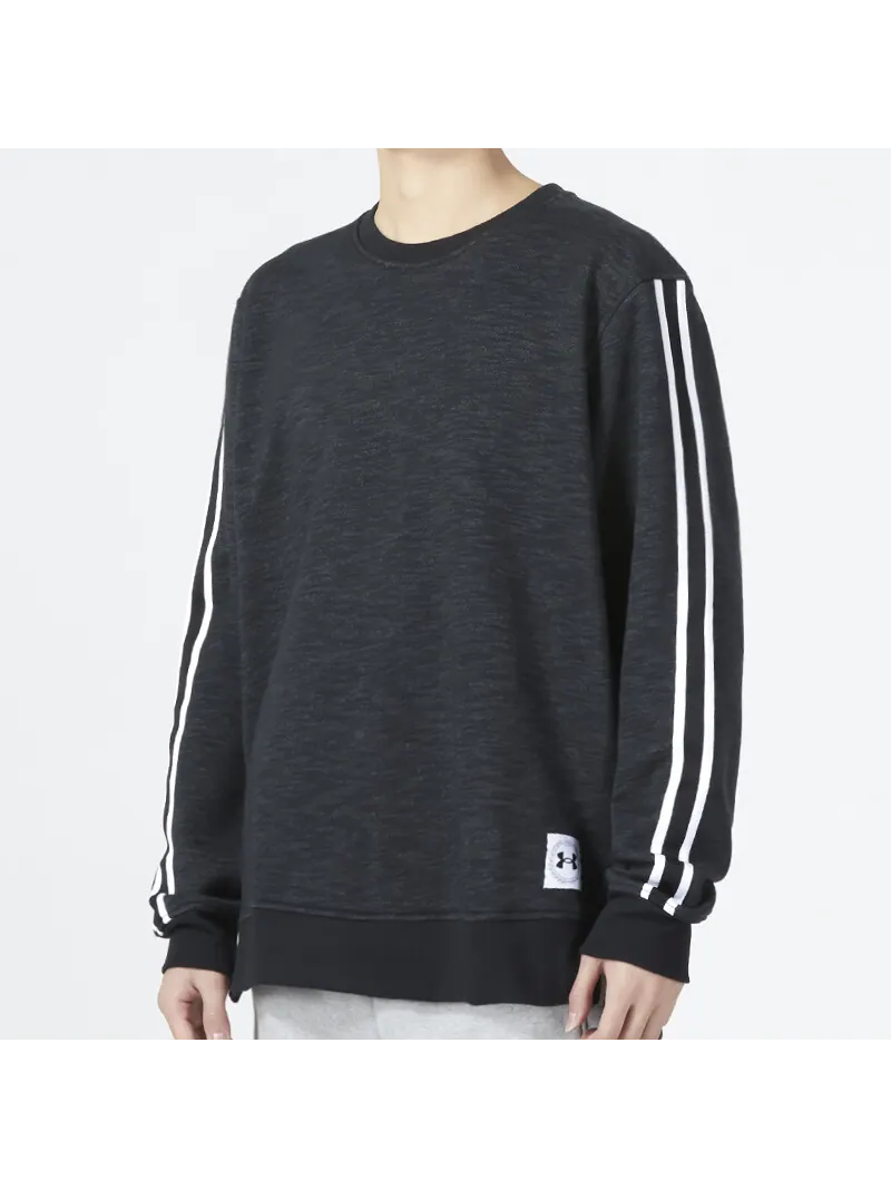 Свитшот Under Armour UA Essential Fleece Heritage — изображение 6 из 6, темный серый