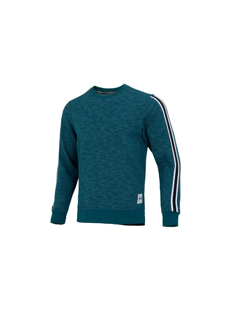 Свитшот Under Armour UA Essential Fleece Heritage — изображение 1 из 5, зеленый
