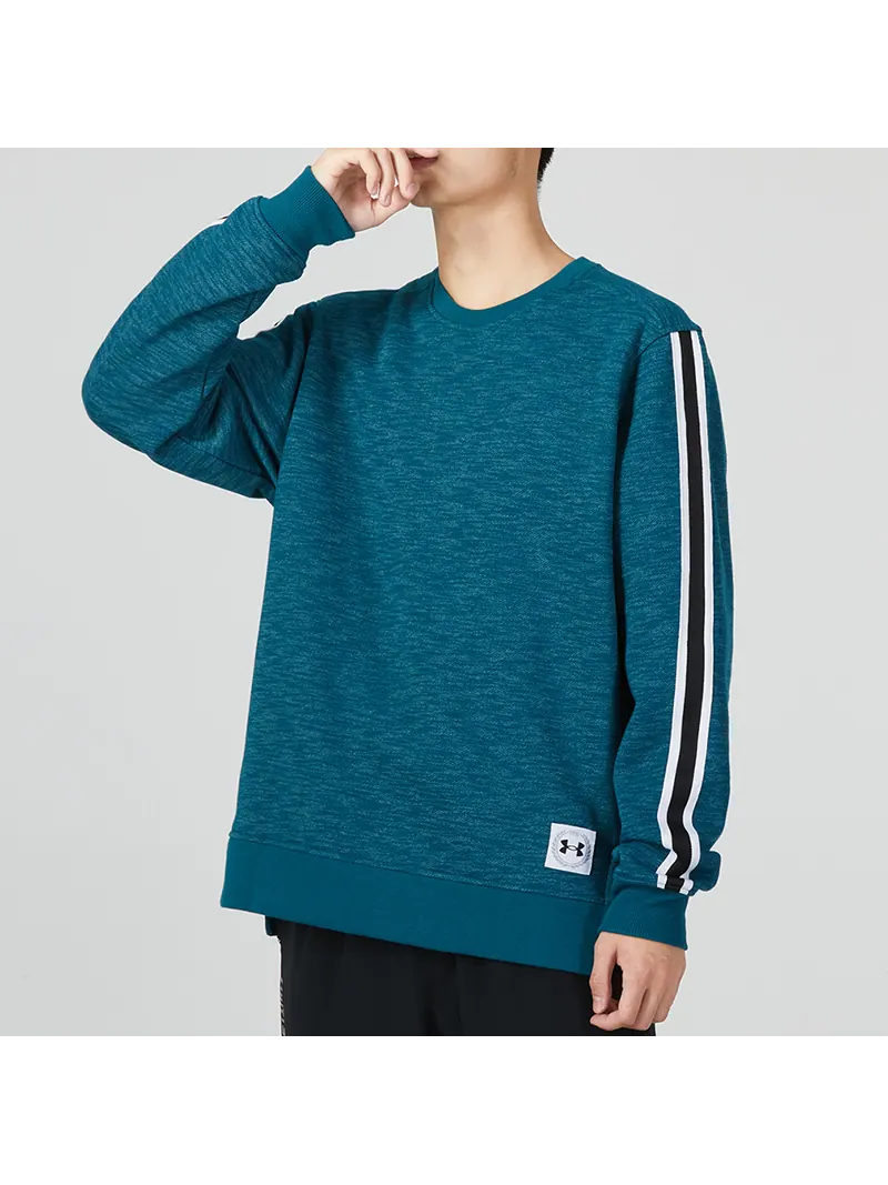 Свитшот Under Armour UA Essential Fleece Heritage — изображение 5 из 5, зеленый