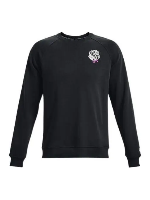 Толстовка logo sweatshirt 'black' Under Armour — изображение 1 из 4, черный