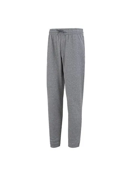 Брюки icon fleece joggers 'pitch grey medium heather' Under Armour — изображение 1 из 2, серый/белый