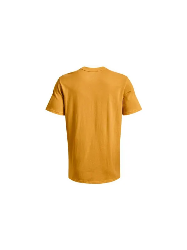 Футболка endorsed heavyweight t-shirt 'yellow' Under Armour — изображение 2 из 4, желтый/мульти