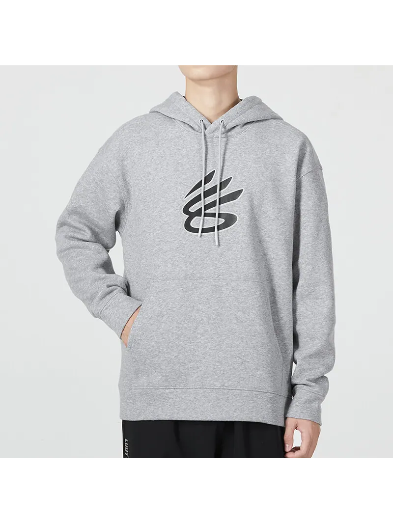 Худи Under Armour Curry Big Splash — изображение 4 из 6, серый