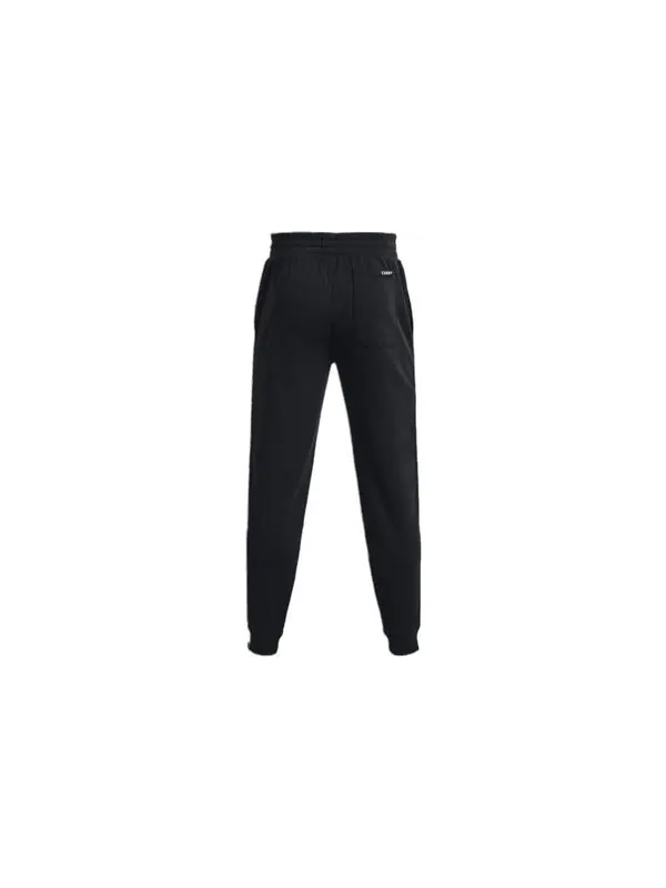 Брюки curry fleece sweatpants 'black' Under Armour — изображение 2 из 2, черный