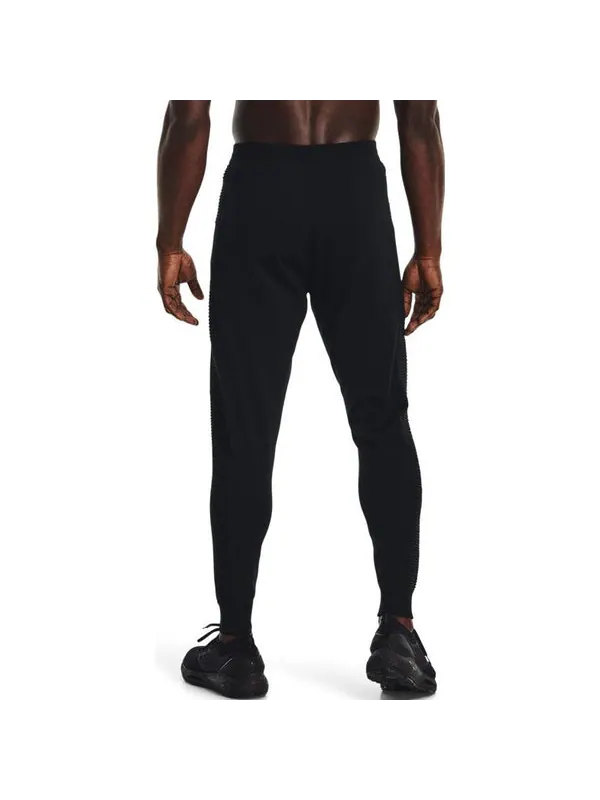 Брюки intelliknit run pants 'black' Under Armour — изображение 4 из 4, черный