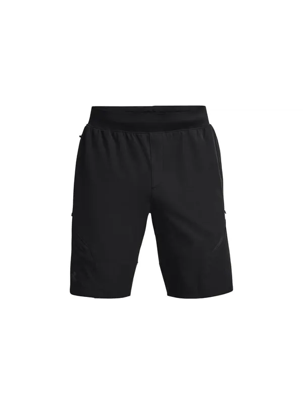 Шорты unstoppable cargo shorts 'black' Under Armour — изображение 2 из 4, черный