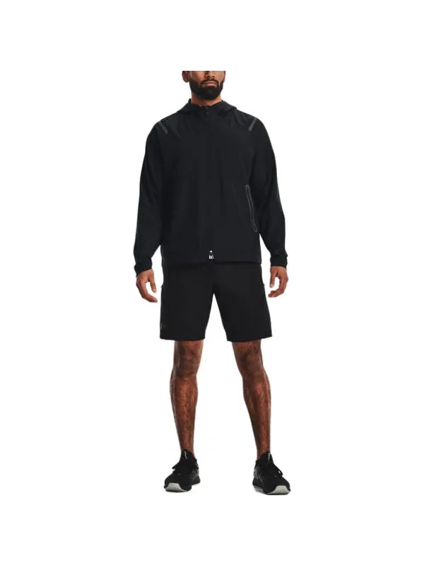 Шорты unstoppable cargo shorts 'black' Under Armour — изображение 3 из 4, черный