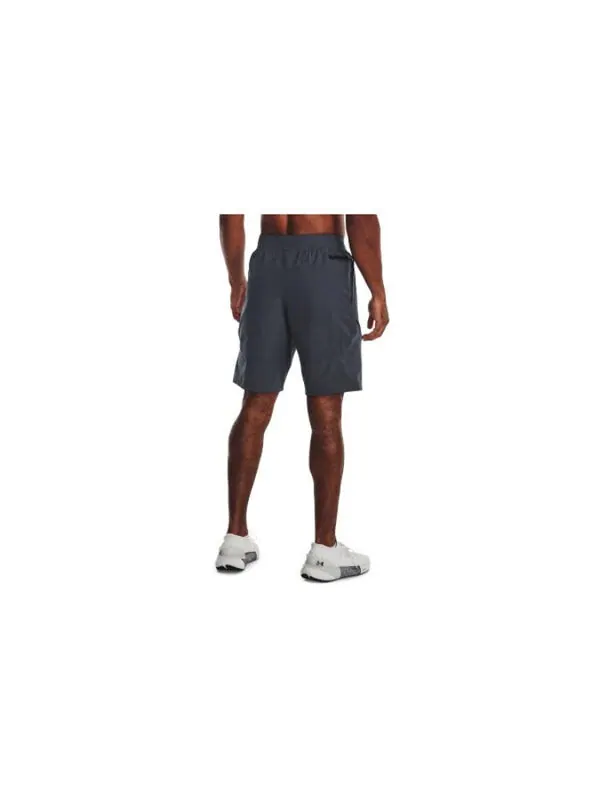 Шорты unstoppable cargo shorts 'pitch grey' Under Armour — изображение 2 из 2, серый