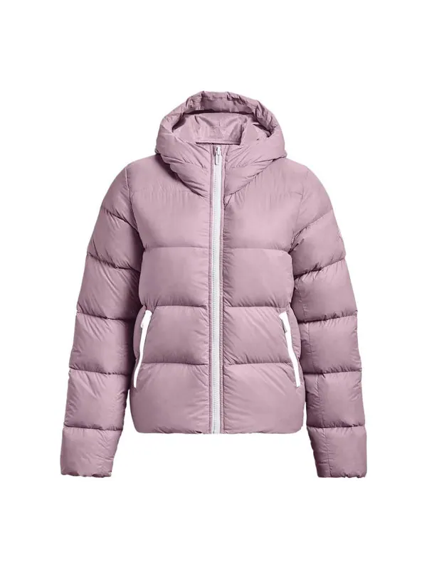 Куртка storm coldgear infrared down jacket 'pink mauve' Under Armour — изображение 1 из 4, розовый