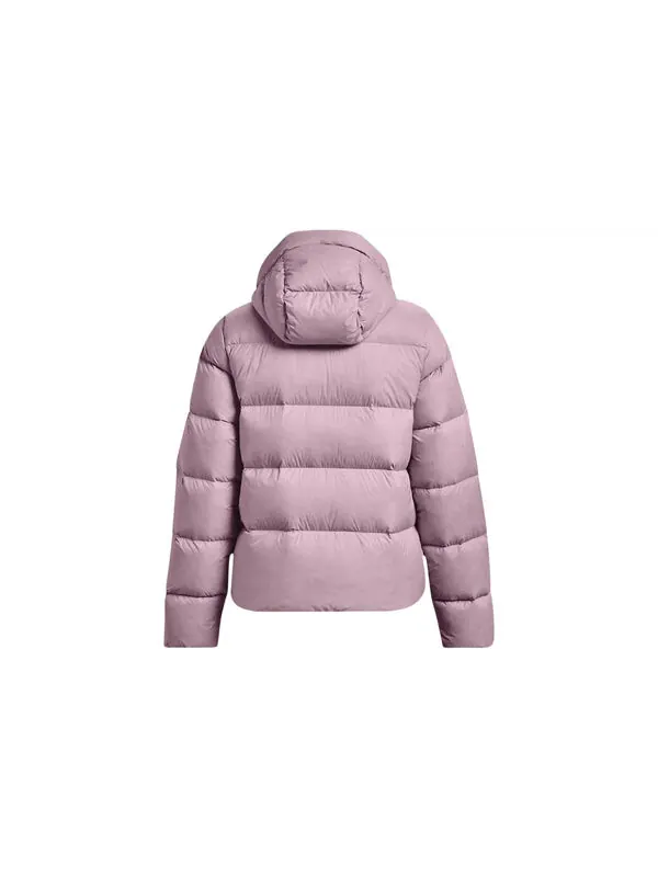 Куртка storm coldgear infrared down jacket 'pink mauve' Under Armour — изображение 2 из 4, розовый