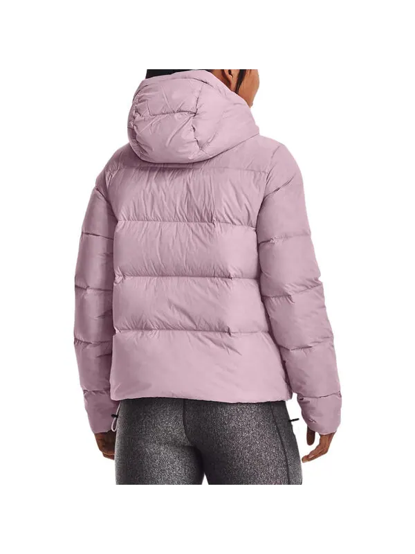 Куртка storm coldgear infrared down jacket 'pink mauve' Under Armour — изображение 4 из 4, розовый