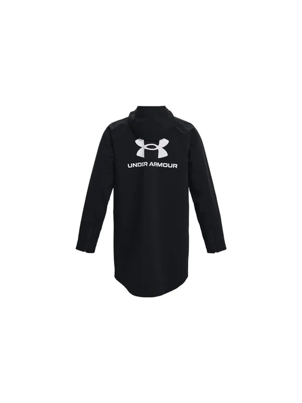 Куртка stormproof 3-ply bench coat 'black' Under Armour — изображение 2 из 4, черный/белый