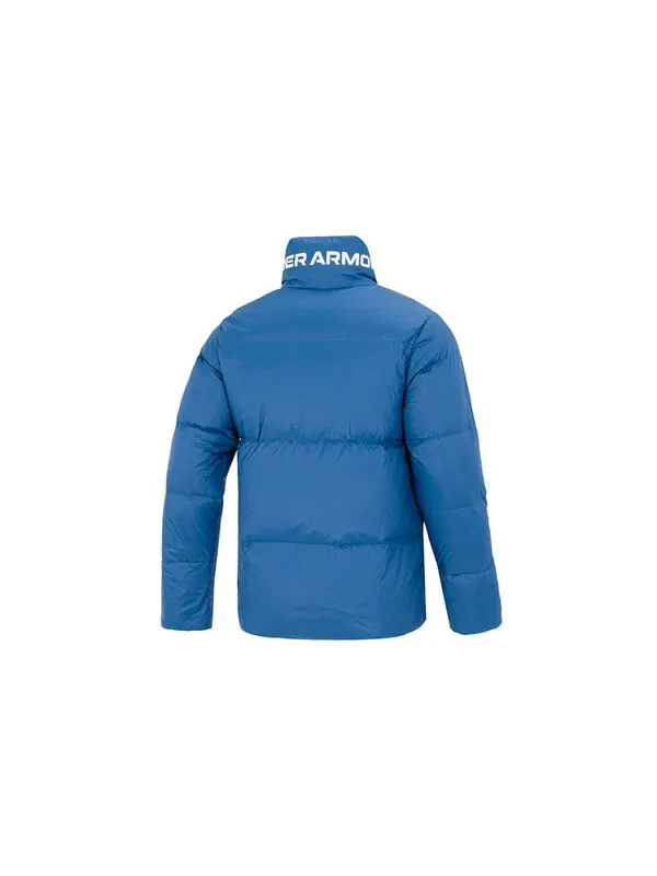 Куртка logo puffer jacket 'blue' Under Armour — изображение 2 из 2, синий
