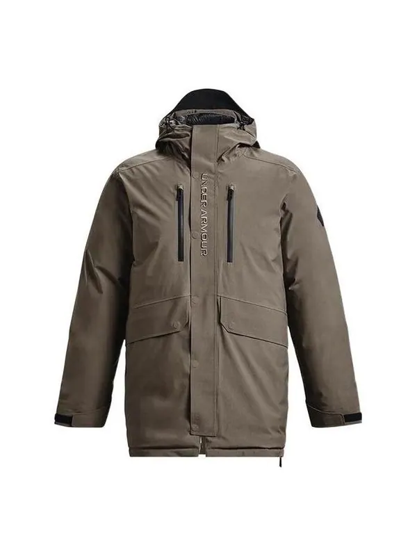 Куртка stormproof extreme down jacket 'brown' Under Armour — изображение 1 из 4, коричневый