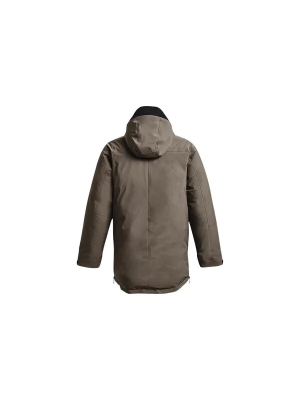 Куртка stormproof extreme down jacket 'brown' Under Armour — изображение 2 из 4, коричневый