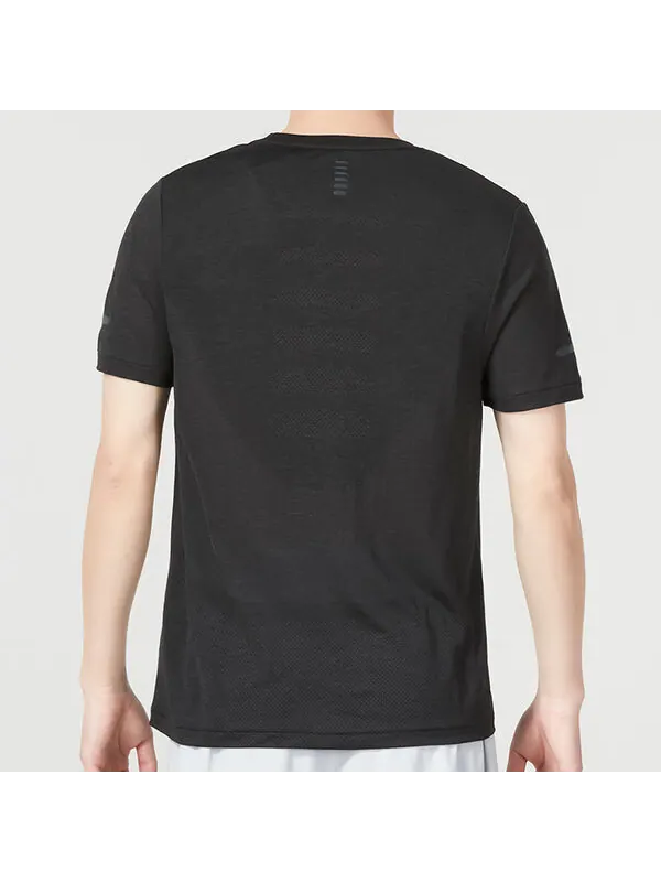 Футболка seamless stride short sleeve 'black' Under Armour — изображение 4 из 4, черный
