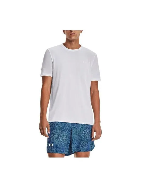 Футболка seamless stride short sleeve 'white' Under Armour — изображение 1 из 4, белый