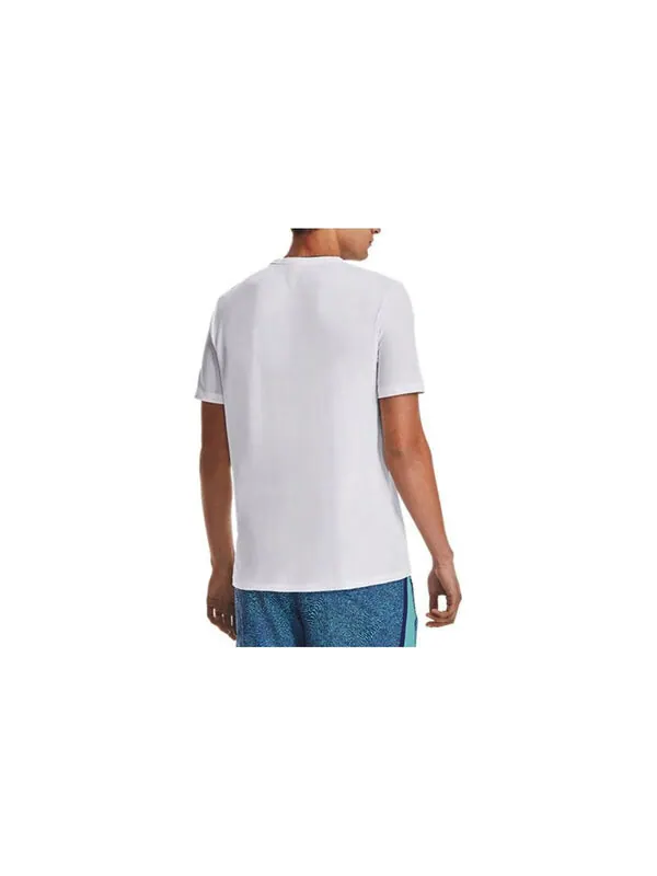 Футболка seamless stride short sleeve 'white' Under Armour — изображение 2 из 4, белый