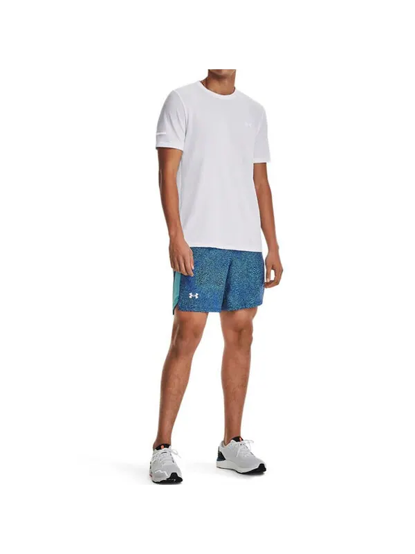 Футболка seamless stride short sleeve 'white' Under Armour — изображение 4 из 4, белый