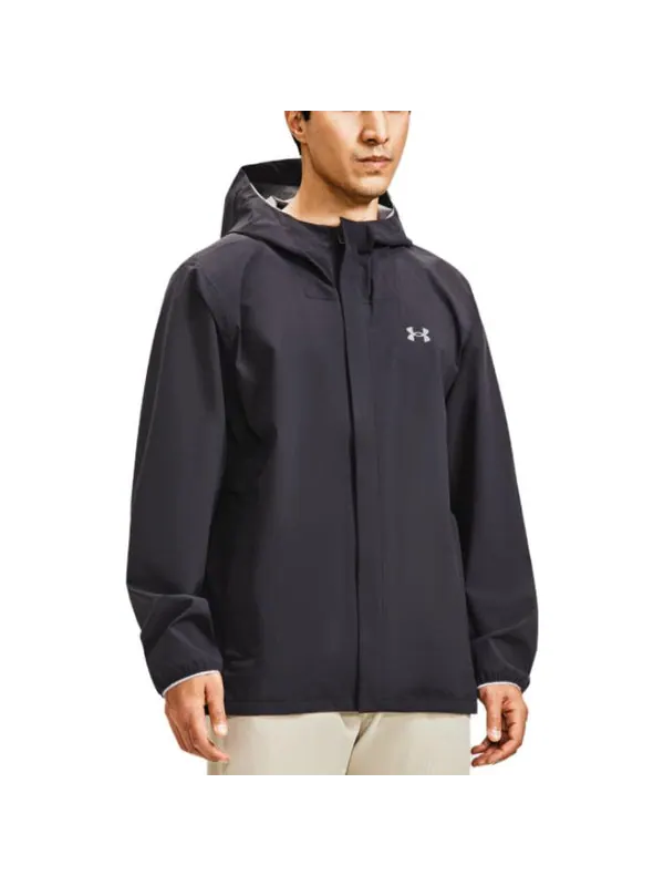 Куртка stormproof cloudstrike stretch jacket 'black' Under Armour — изображение 3 из 4, черный