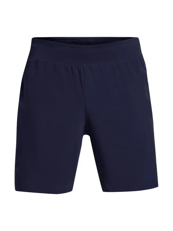 Шорты launch elite 7inch shorts 'navy' Under Armour — изображение 1 из 4, темно-синий