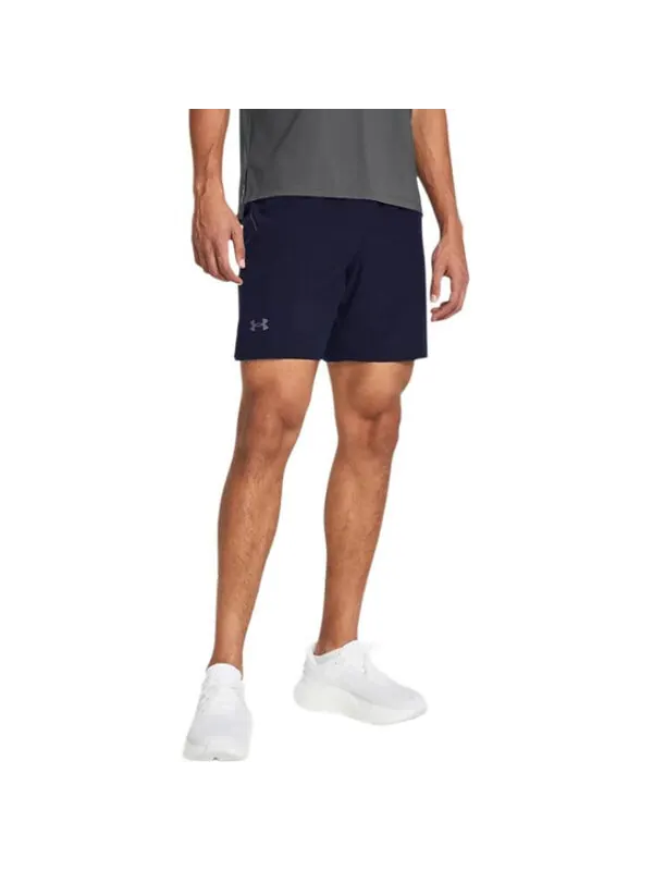 Шорты launch elite 7inch shorts 'navy' Under Armour — изображение 3 из 4, темно-синий