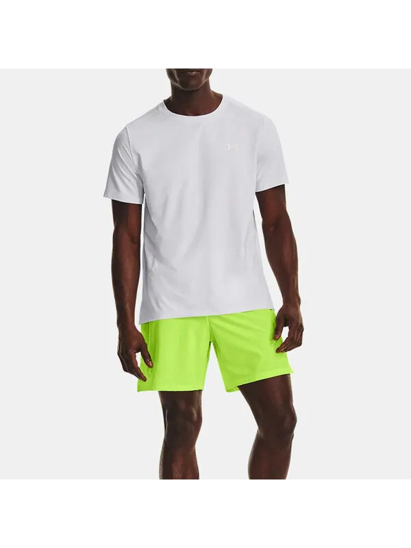 Футболка iso-chill laser t-shirt 'white' Under Armour — изображение 3 из 4, белый