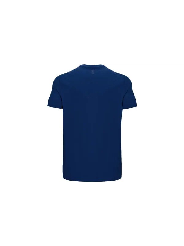 Футболка iso-chill laser t-shirt 'navy blue' Under Armour — изображение 2 из 2, темно-синий
