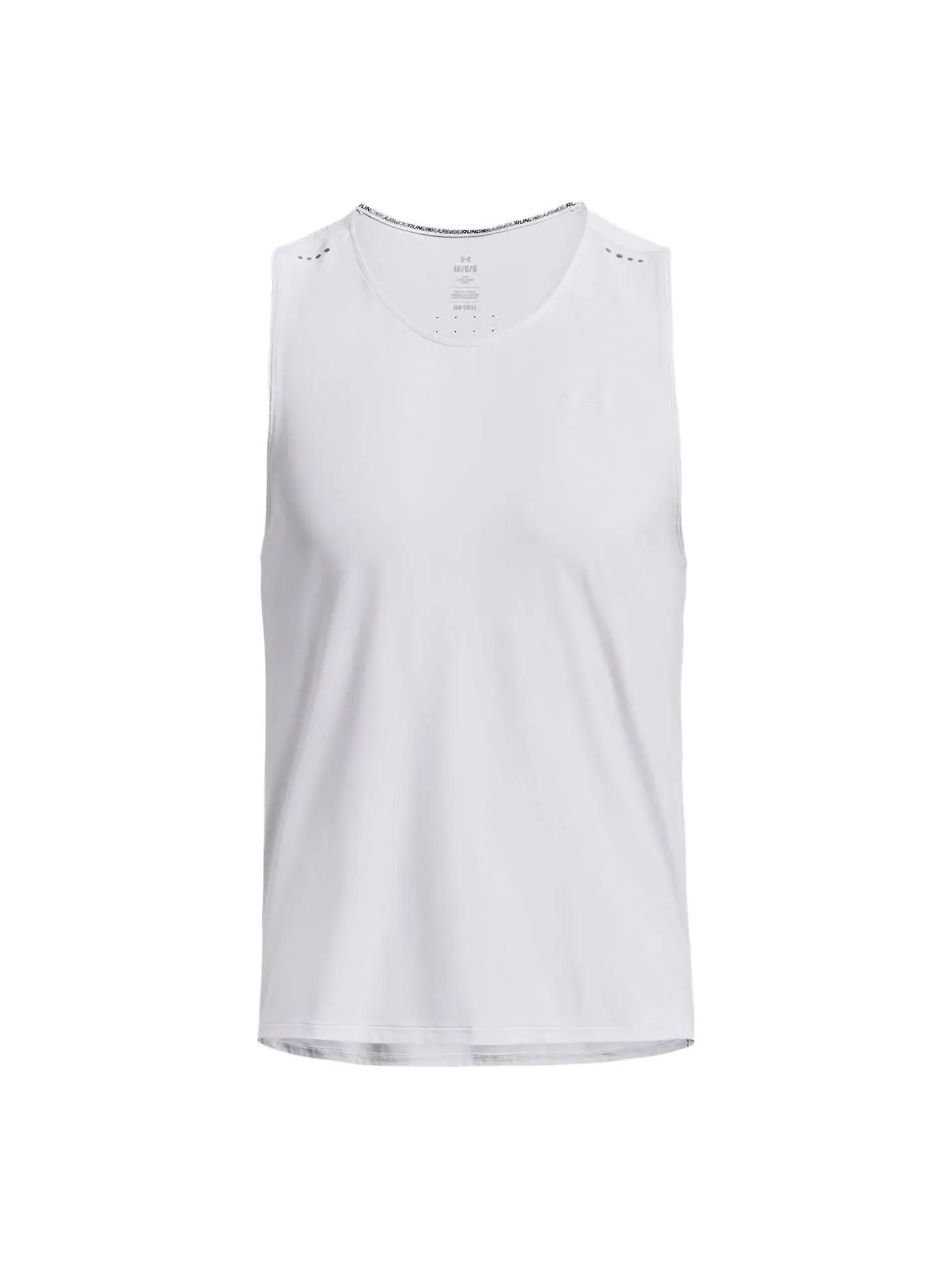 Топ Under Armour Iso-Chill Laser Running Tank 'White' — изображение 1 из 5, белый