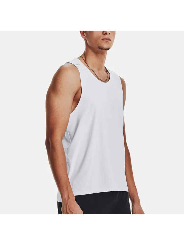 Топ Under Armour Iso-Chill Laser Running Tank 'White' — изображение 5 из 5, белый
