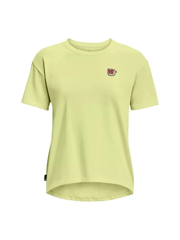 Футболка heavyweight graphic t-shirt 'yellow' Under Armour — изображение 1 из 4, желтый