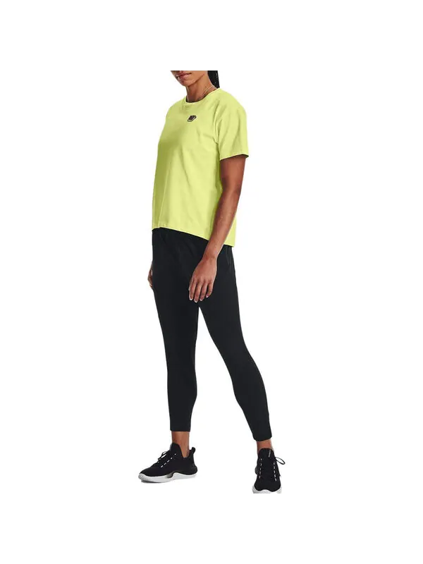 Футболка heavyweight graphic t-shirt 'yellow' Under Armour — изображение 3 из 4, желтый