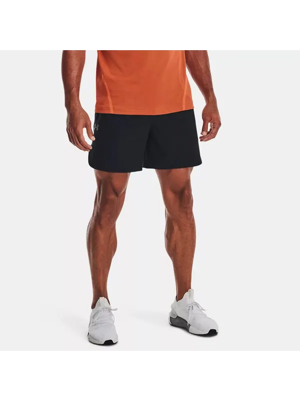 Шорты core stretch short 'black' Under Armour — изображение 3 из 4, черный