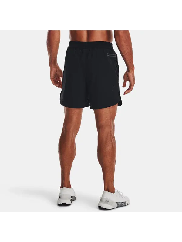 Шорты core stretch short 'black' Under Armour — изображение 4 из 4, черный