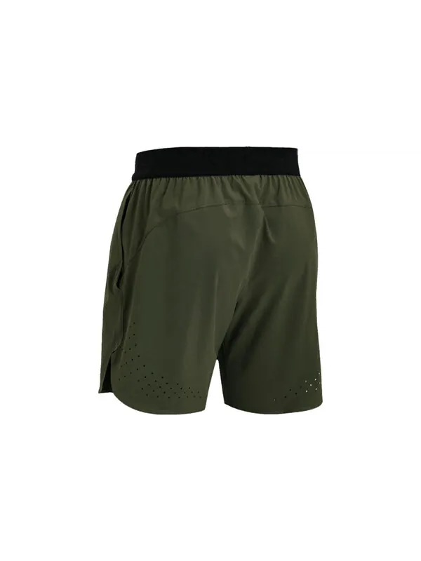 Шорты peak woven shorts 'army green' Under Armour — изображение 2 из 2, зеленый
