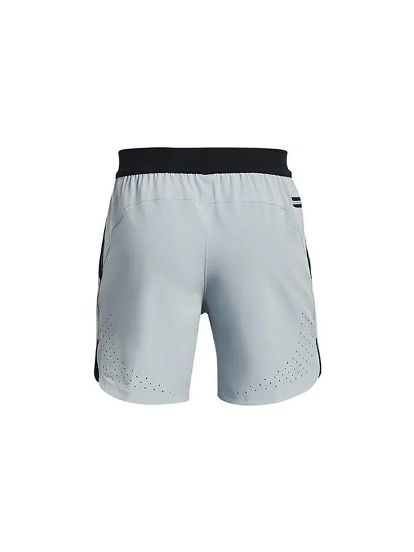 Шорты peak woven shorts 'grey' Under Armour — изображение 2 из 4, серый