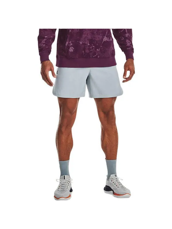 Шорты peak woven shorts 'grey' Under Armour — изображение 3 из 4, серый