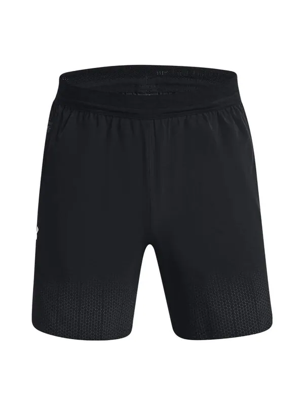 Шорты armourprint peak woven shorts 'black' Under Armour — изображение 1 из 4, черный