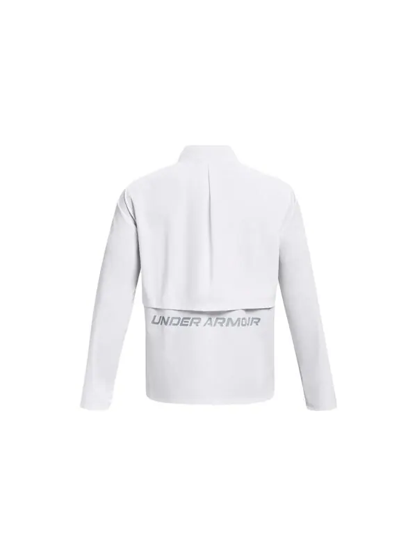 Куртка storm run windproof jacket 'white' Under Armour — изображение 2 из 4, белый