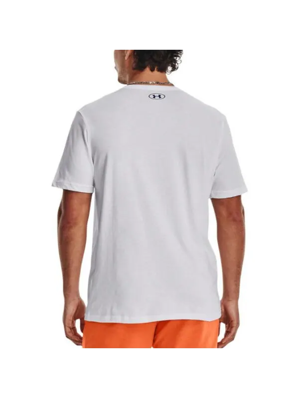 Футболка join the club t-shirt 'white' Under Armour — изображение 4 из 4, белый/синий