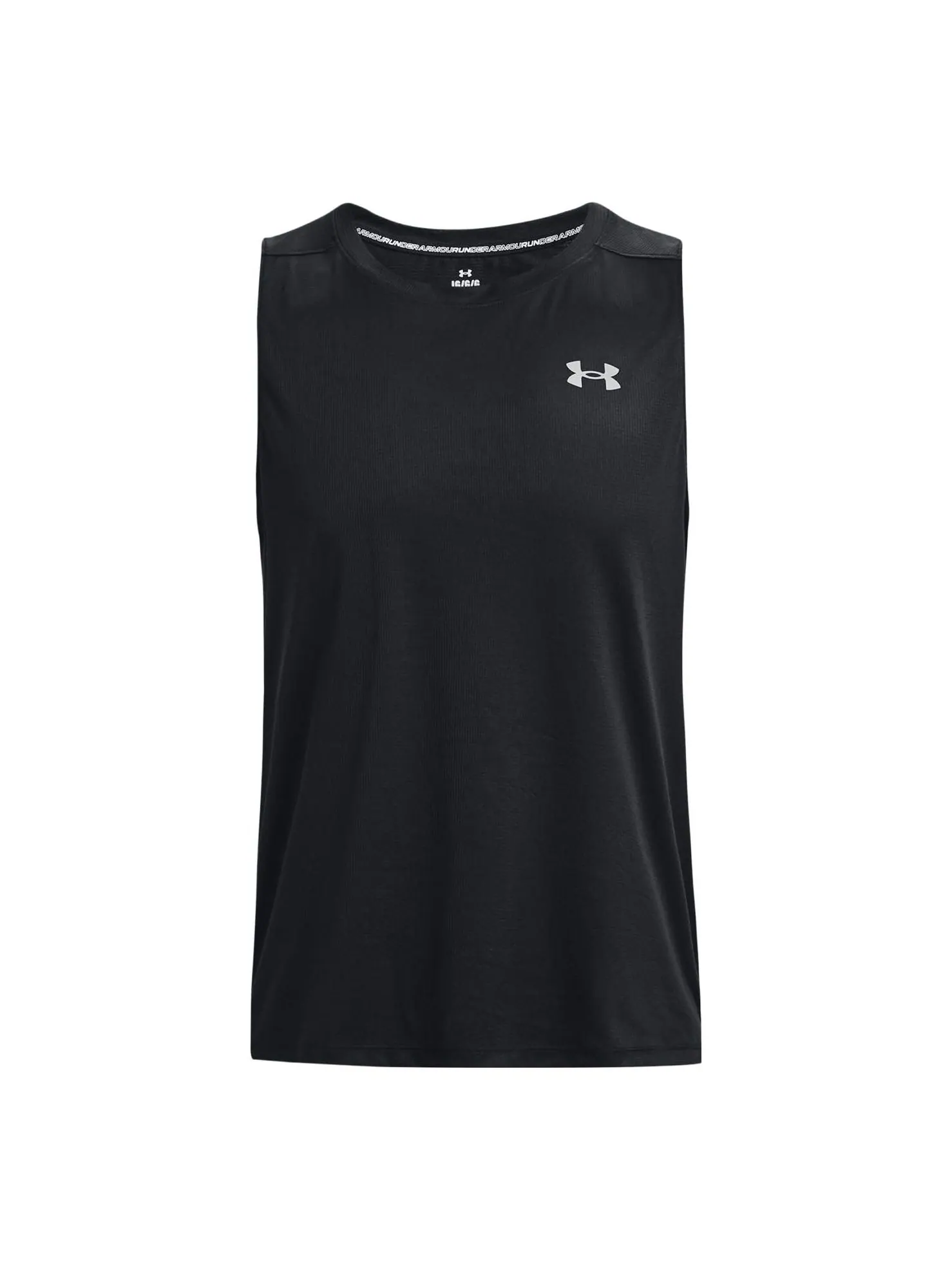 Топ Under Armour Launch Elite Singlet 'Black' — изображение 1 из 5, черный